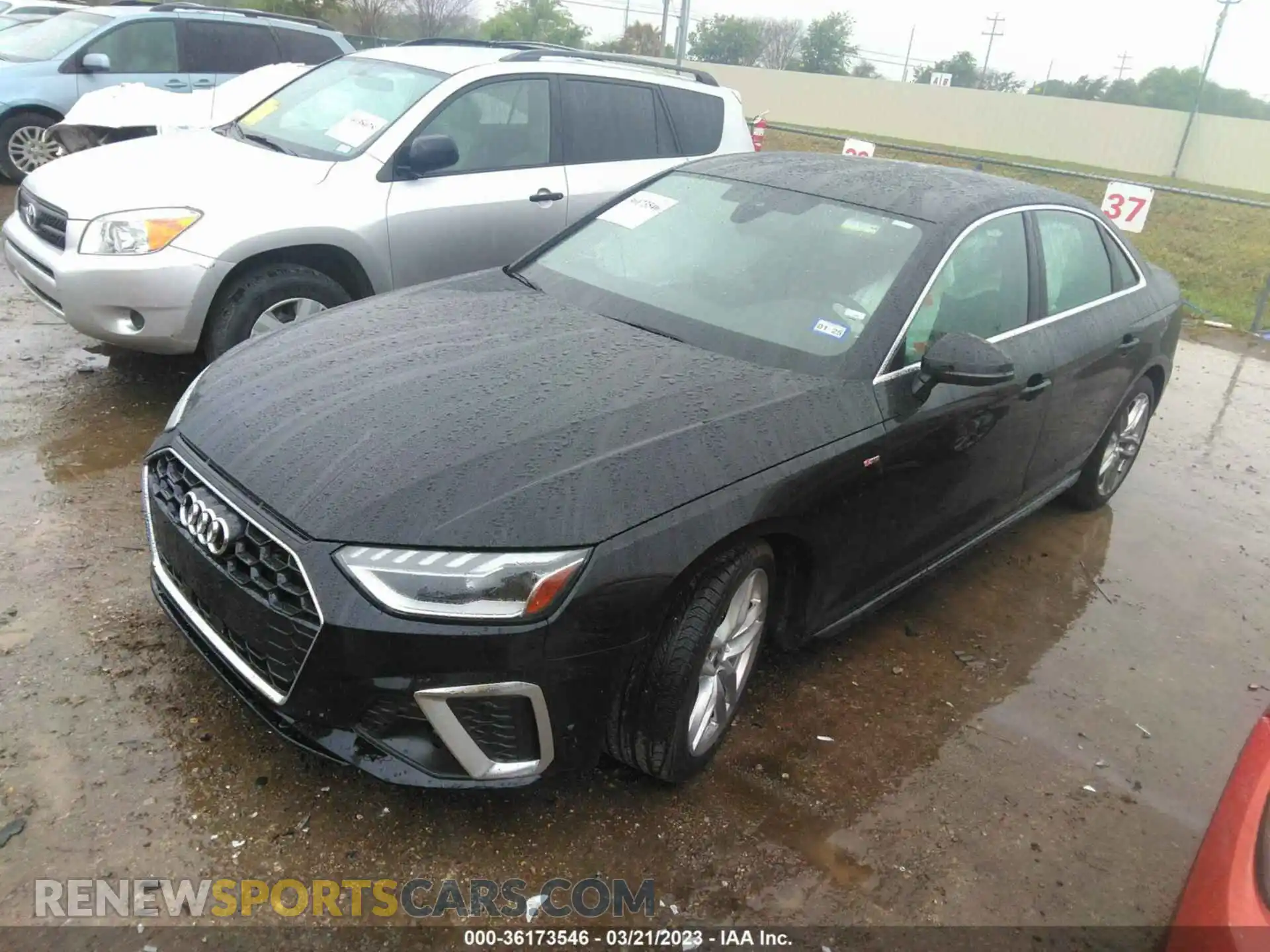 2 Photograph of a damaged car WAUEAAF45PN003022 AUDI A4 SEDAN 2023