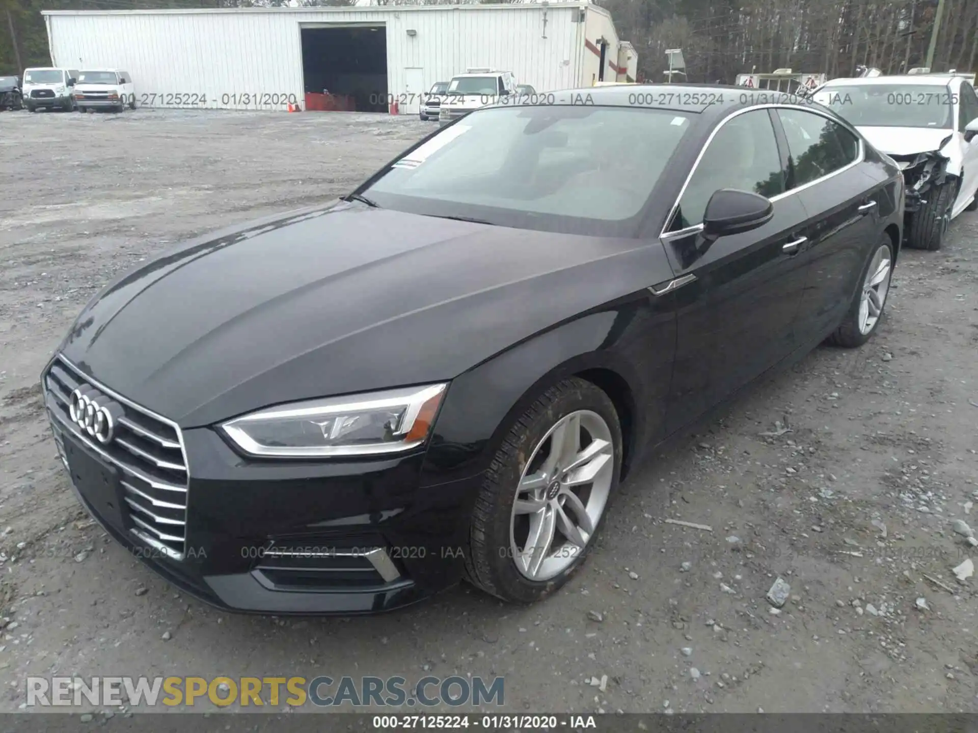 2 Photograph of a damaged car WAUANCF50KA063801 AUDI A5 2019