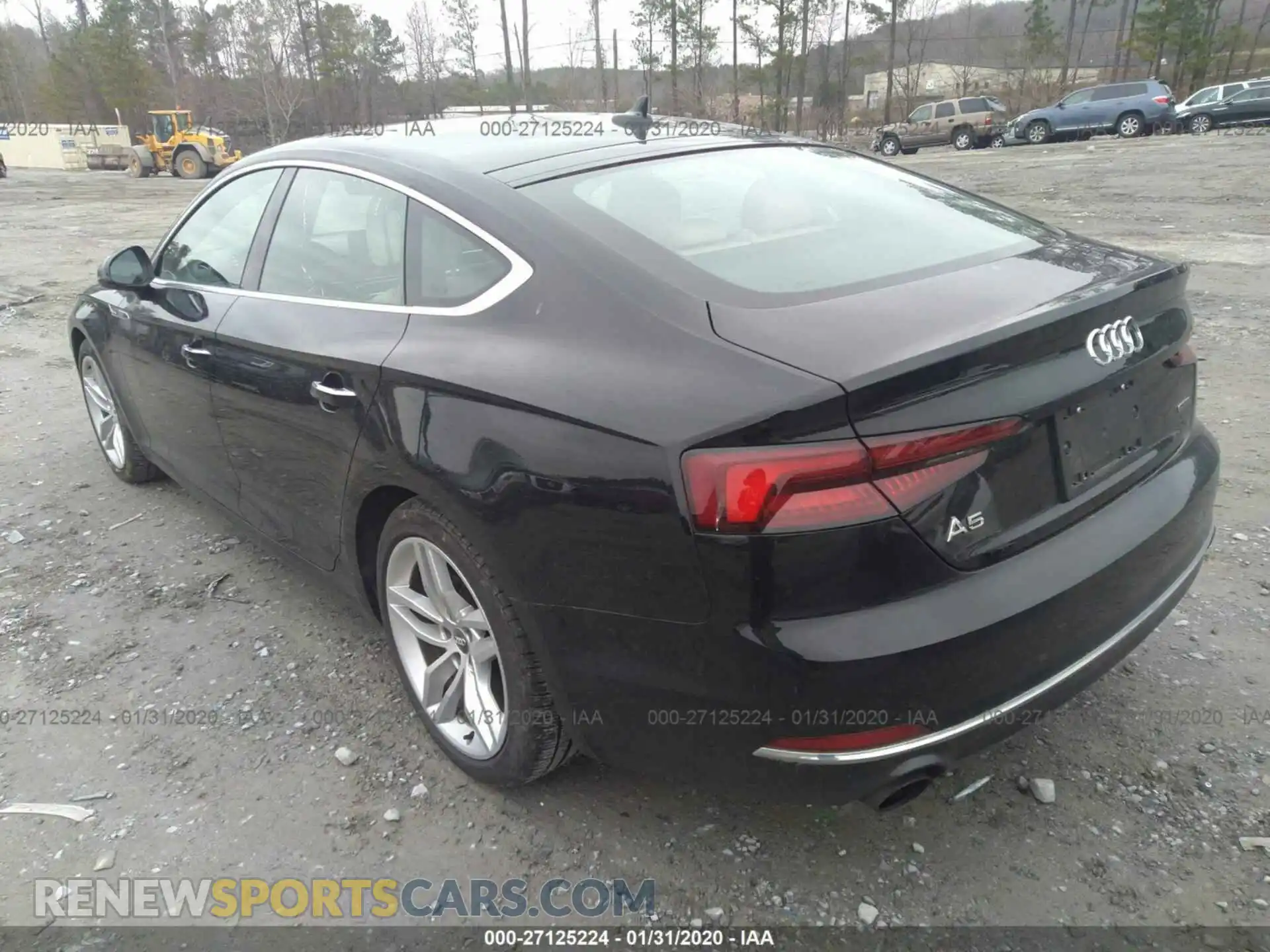 3 Photograph of a damaged car WAUANCF50KA063801 AUDI A5 2019