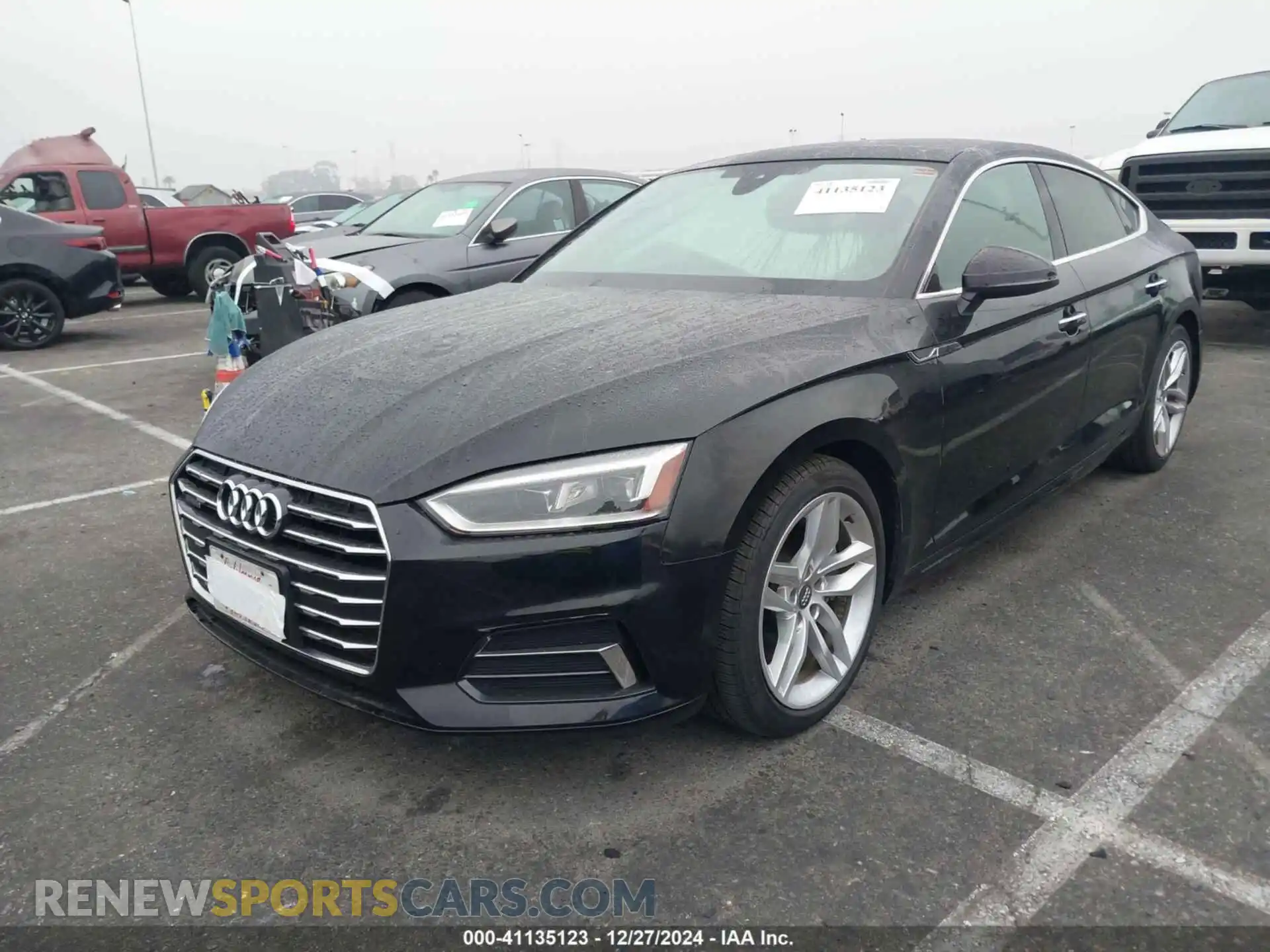 2 Photograph of a damaged car WAUANCF50KA072515 AUDI A5 2019