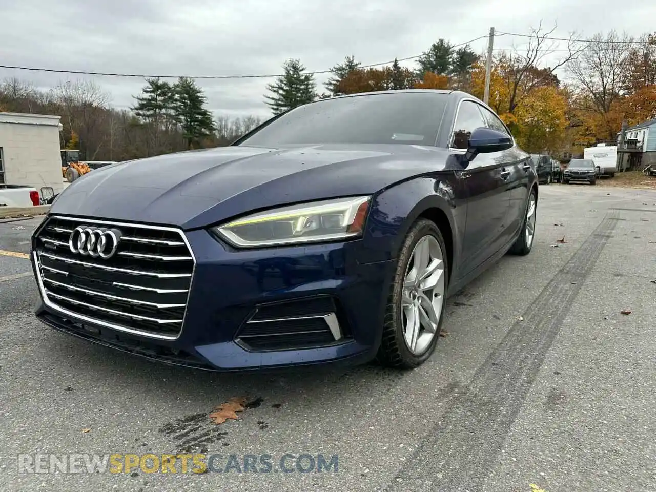 1 Photograph of a damaged car WAUANCF52KA051357 AUDI A5 2019