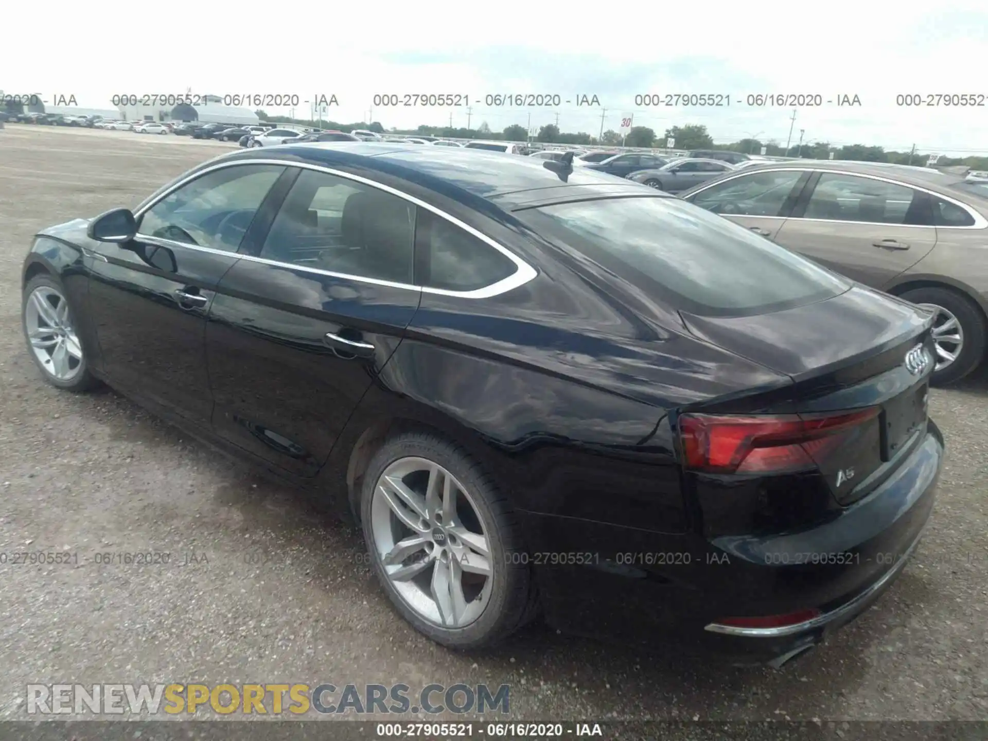 3 Photograph of a damaged car WAUANCF53KA056096 AUDI A5 2019