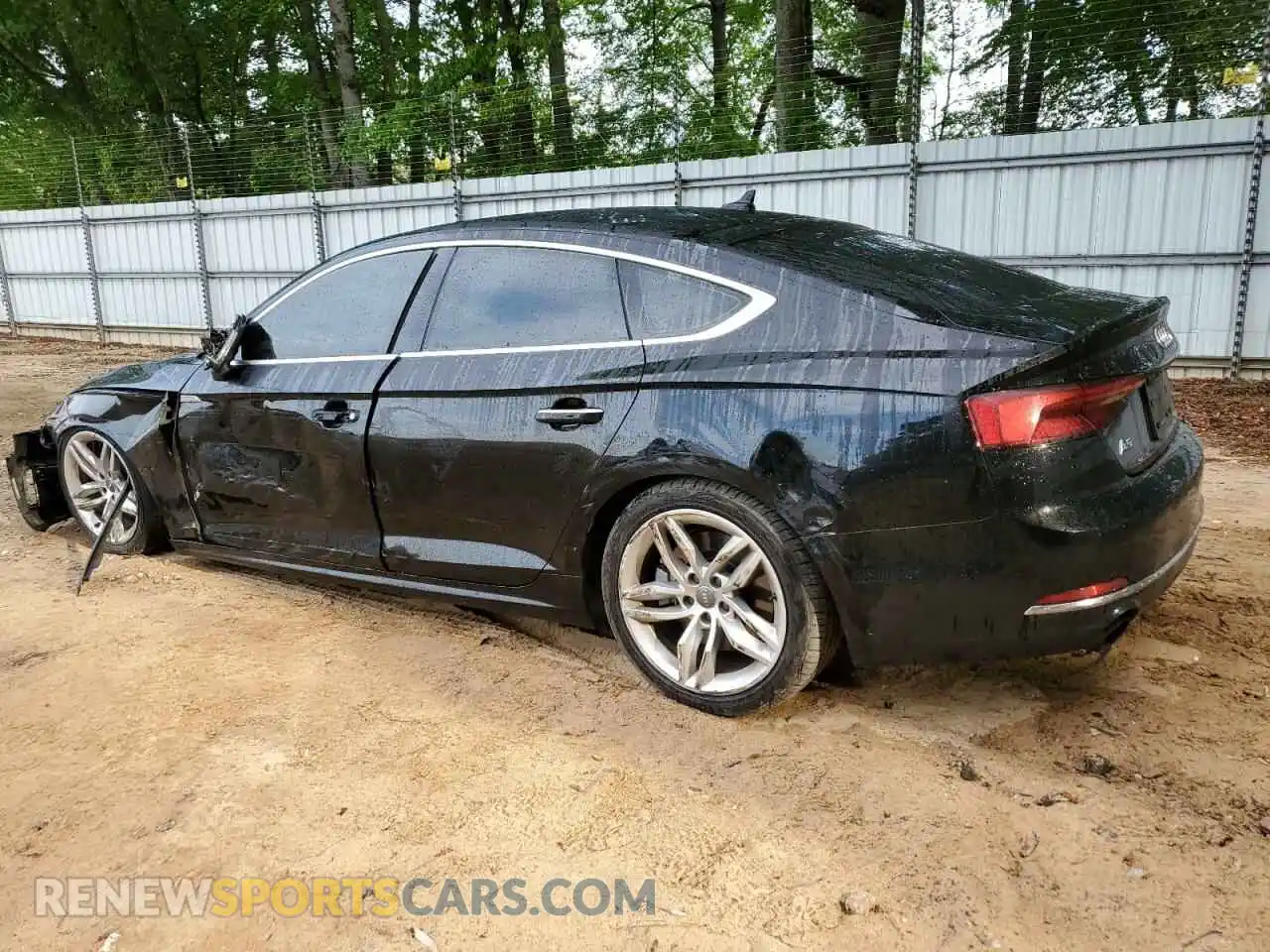 2 Photograph of a damaged car WAUANCF53KA063243 AUDI A5 2019