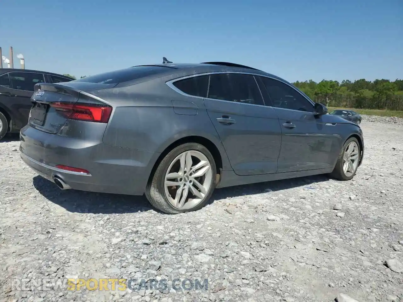 3 Photograph of a damaged car WAUANCF55KA051157 AUDI A5 2019