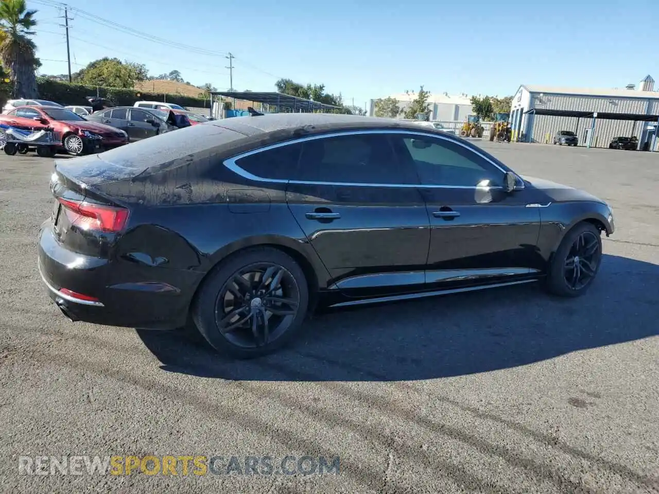 3 Photograph of a damaged car WAUANCF55KA058237 AUDI A5 2019