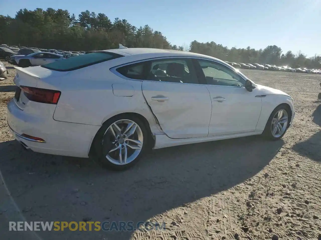 3 Photograph of a damaged car WAUANCF56KA020063 AUDI A5 2019