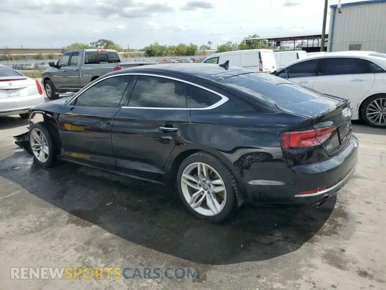 2 Photograph of a damaged car WAUANCF56KA053189 AUDI A5 2019