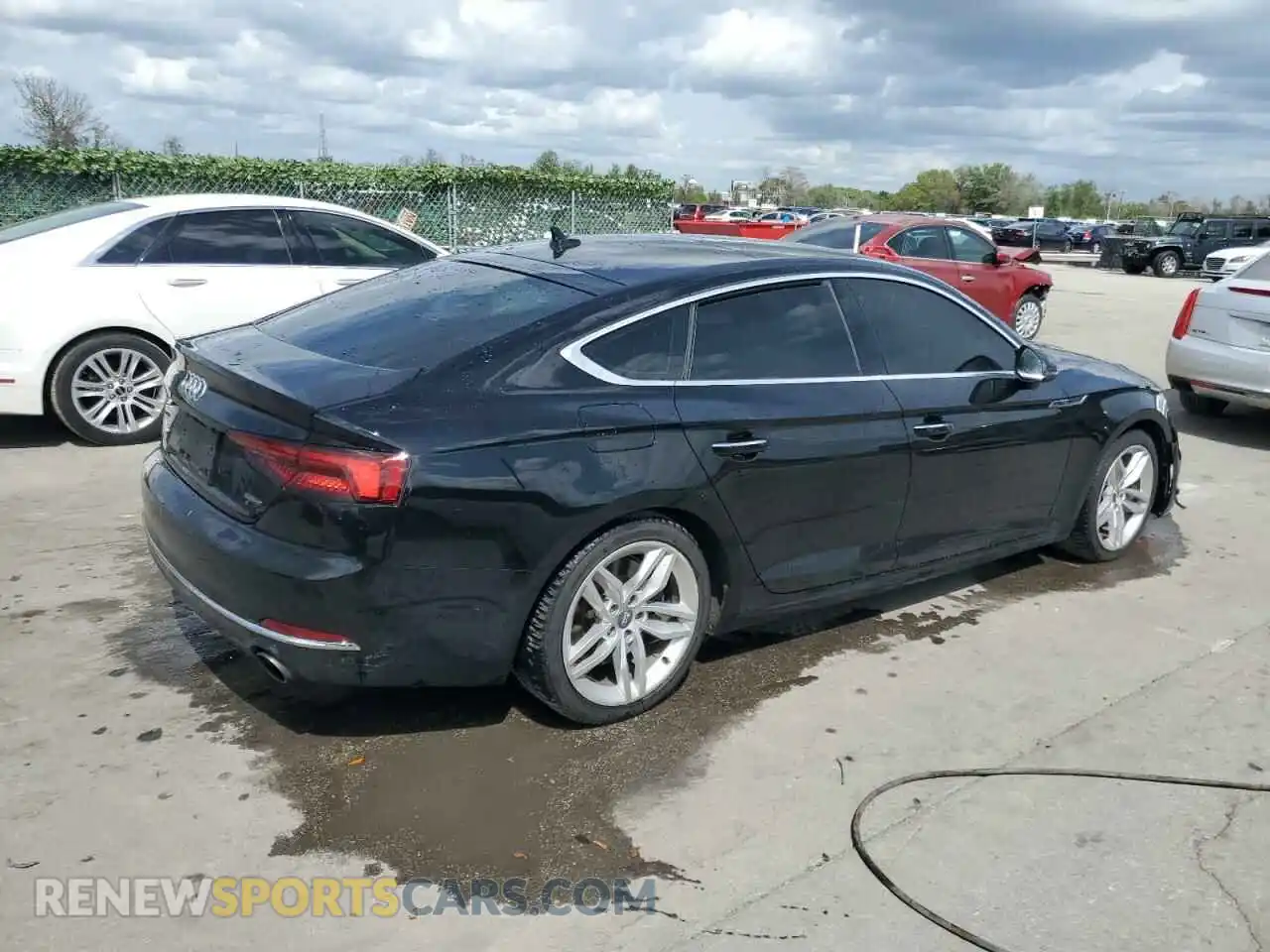 3 Photograph of a damaged car WAUANCF56KA053189 AUDI A5 2019