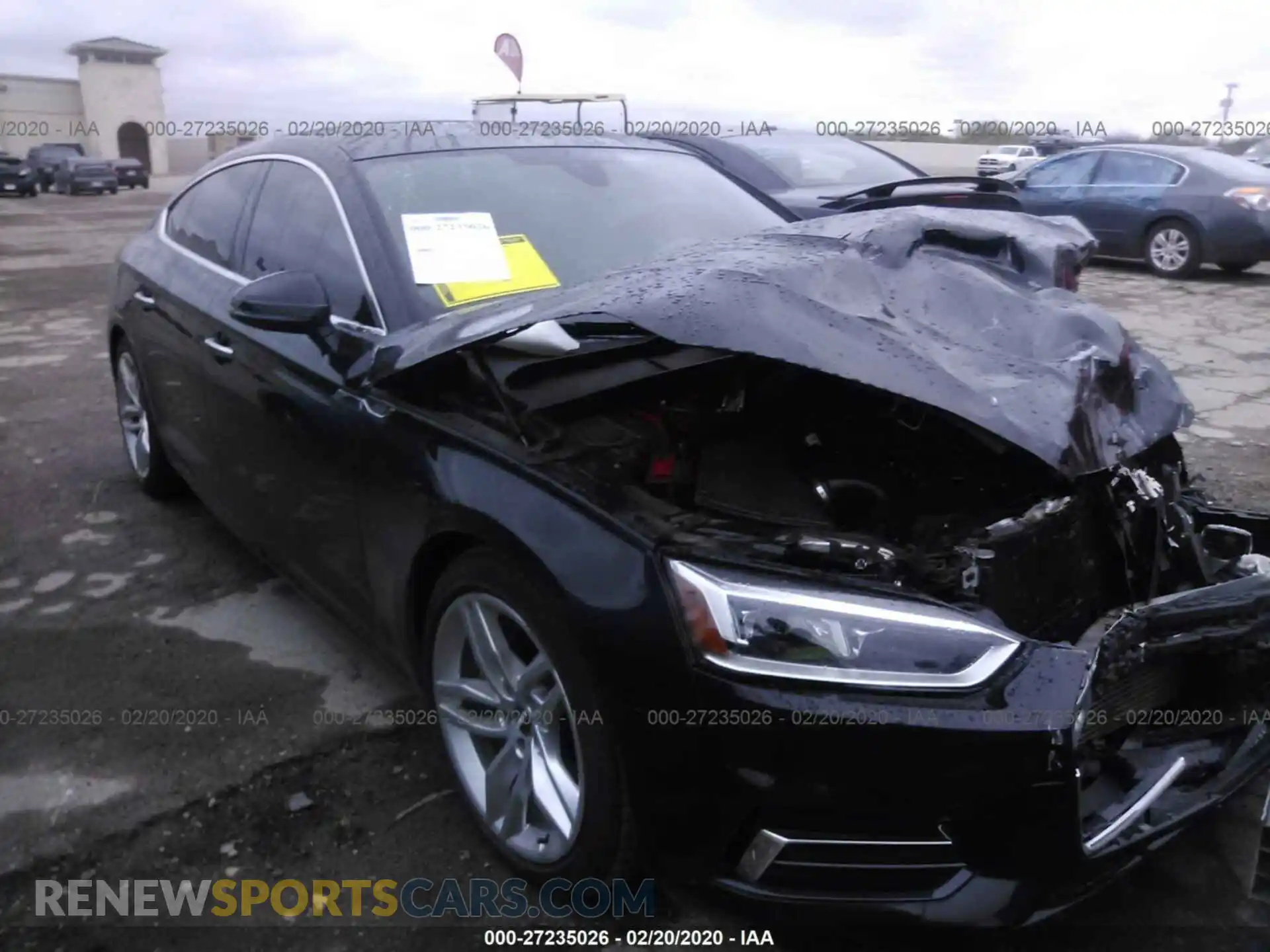 1 Photograph of a damaged car WAUANCF59KA021286 AUDI A5 2019