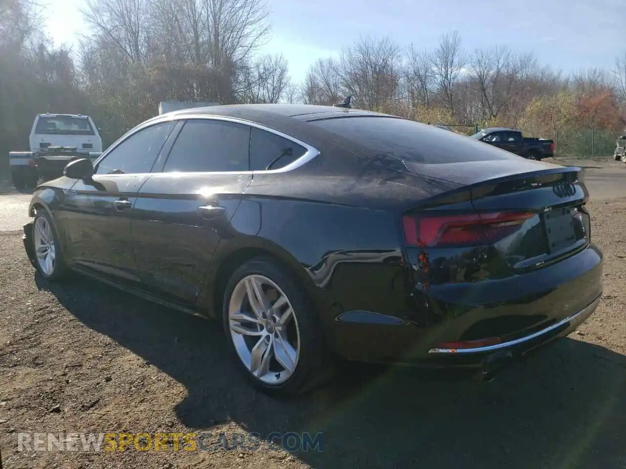 2 Photograph of a damaged car WAUANCF59KA056393 AUDI A5 2019