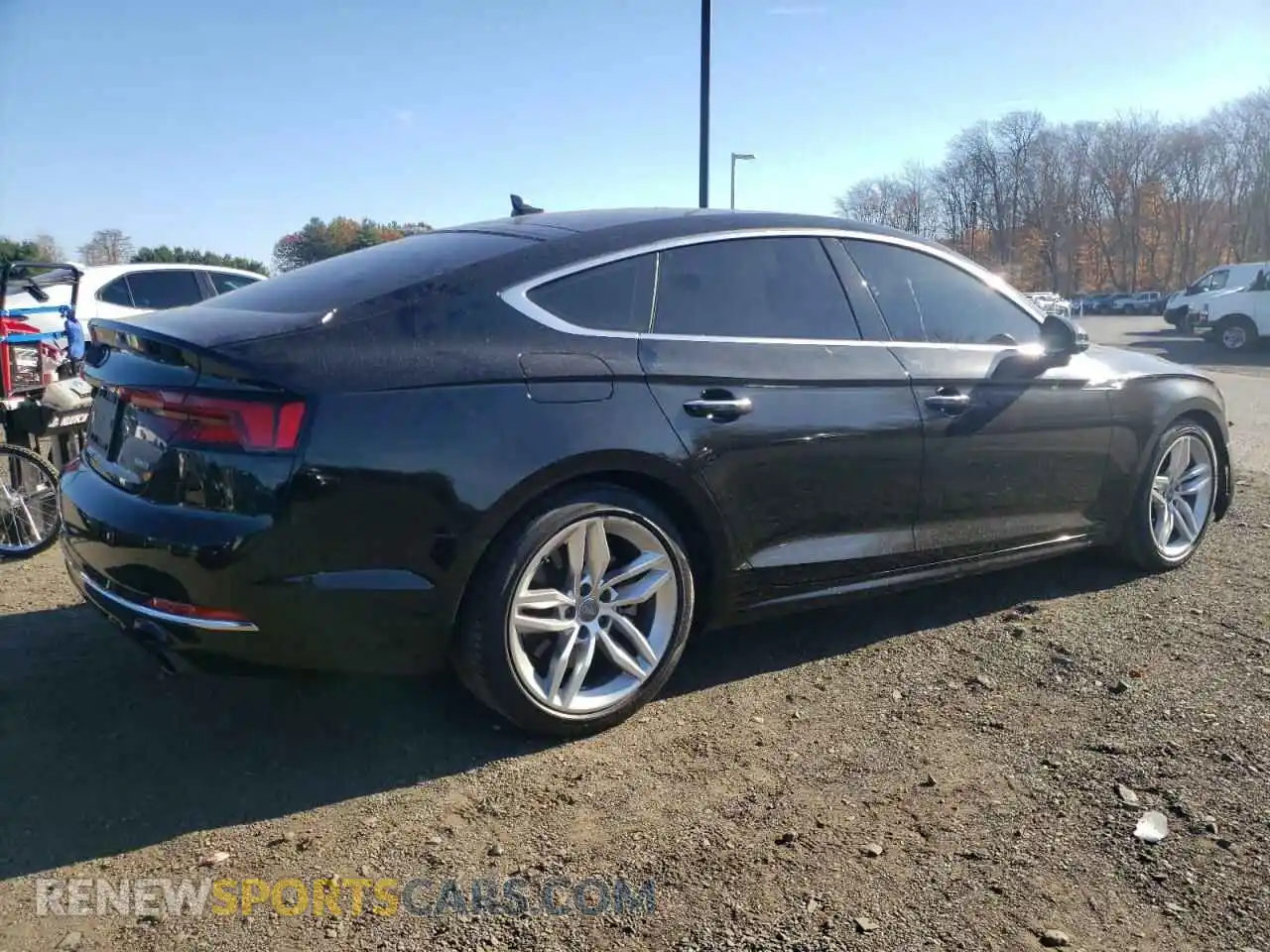 3 Photograph of a damaged car WAUANCF59KA056393 AUDI A5 2019