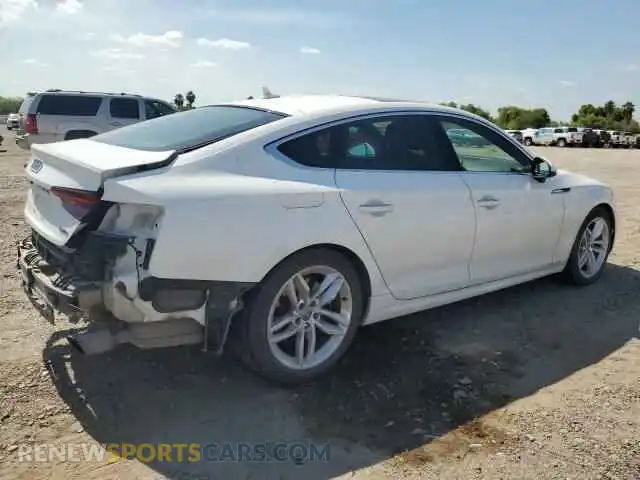 3 Photograph of a damaged car WAUANCF5XKA056905 AUDI A5 2019