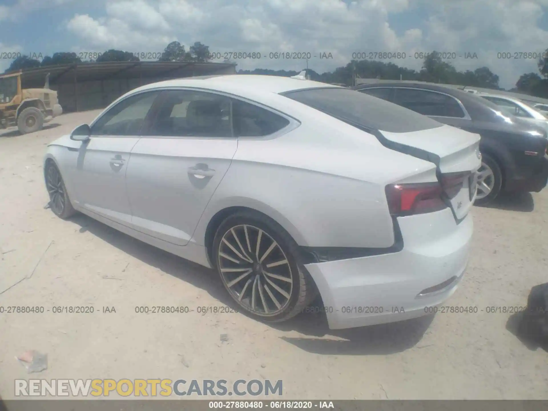 3 Photograph of a damaged car WAUBNCF52KA064971 AUDI A5 2019