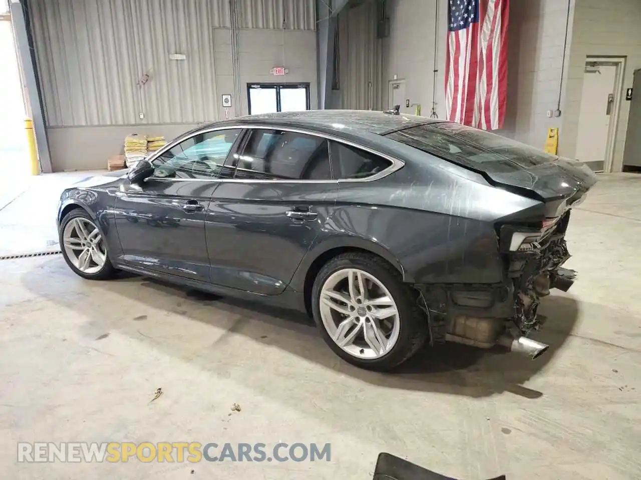 2 Photograph of a damaged car WAUBNCF55KA077908 AUDI A5 2019