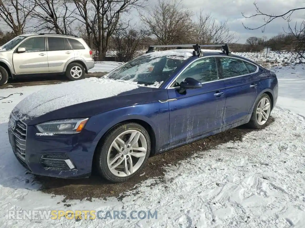 1 Photograph of a damaged car WAUBNCF58KA029478 AUDI A5 2019