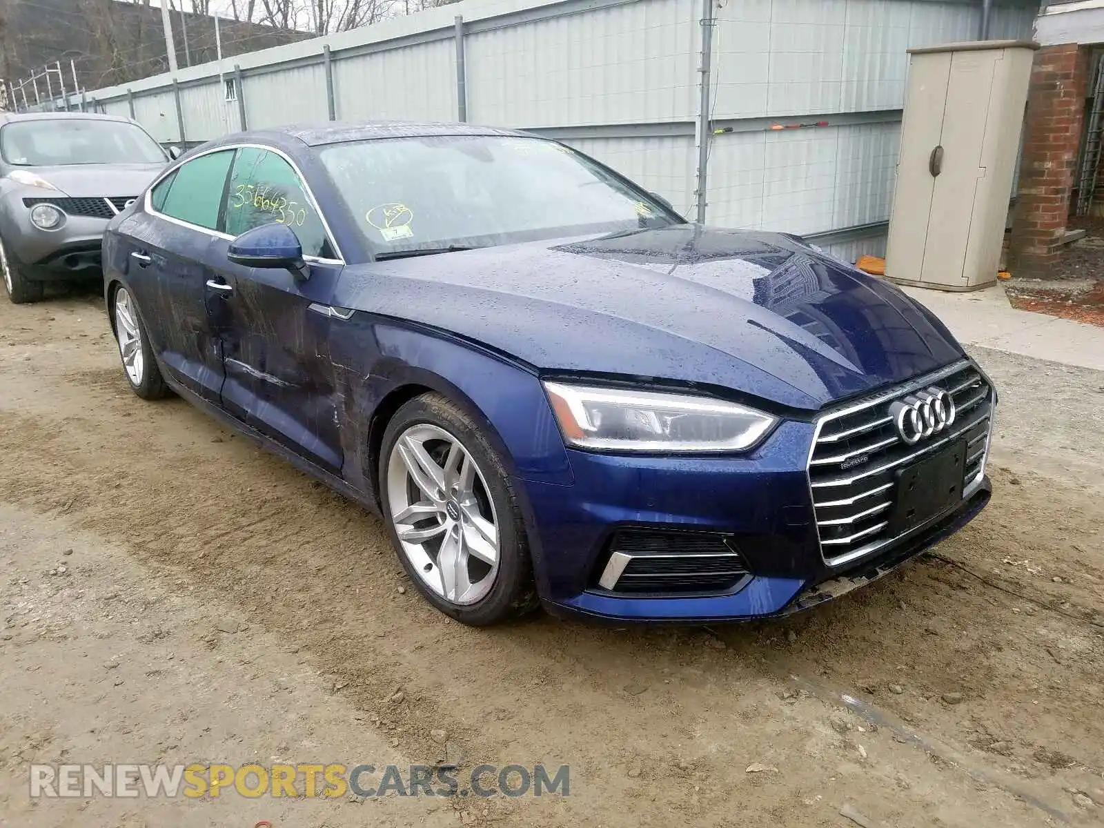 1 Photograph of a damaged car WAUBNCF59KA024905 AUDI A5 2019