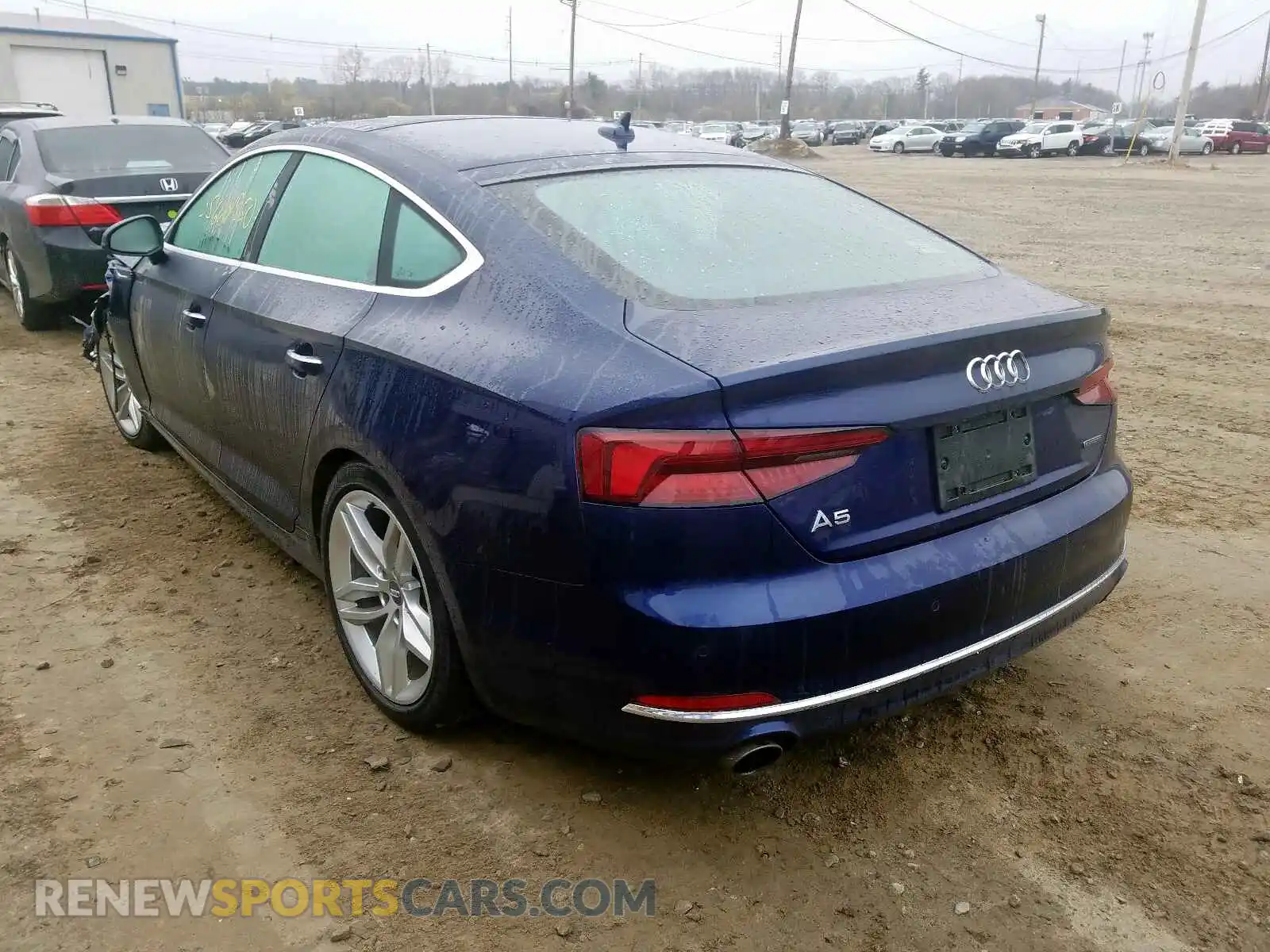 3 Photograph of a damaged car WAUBNCF59KA024905 AUDI A5 2019