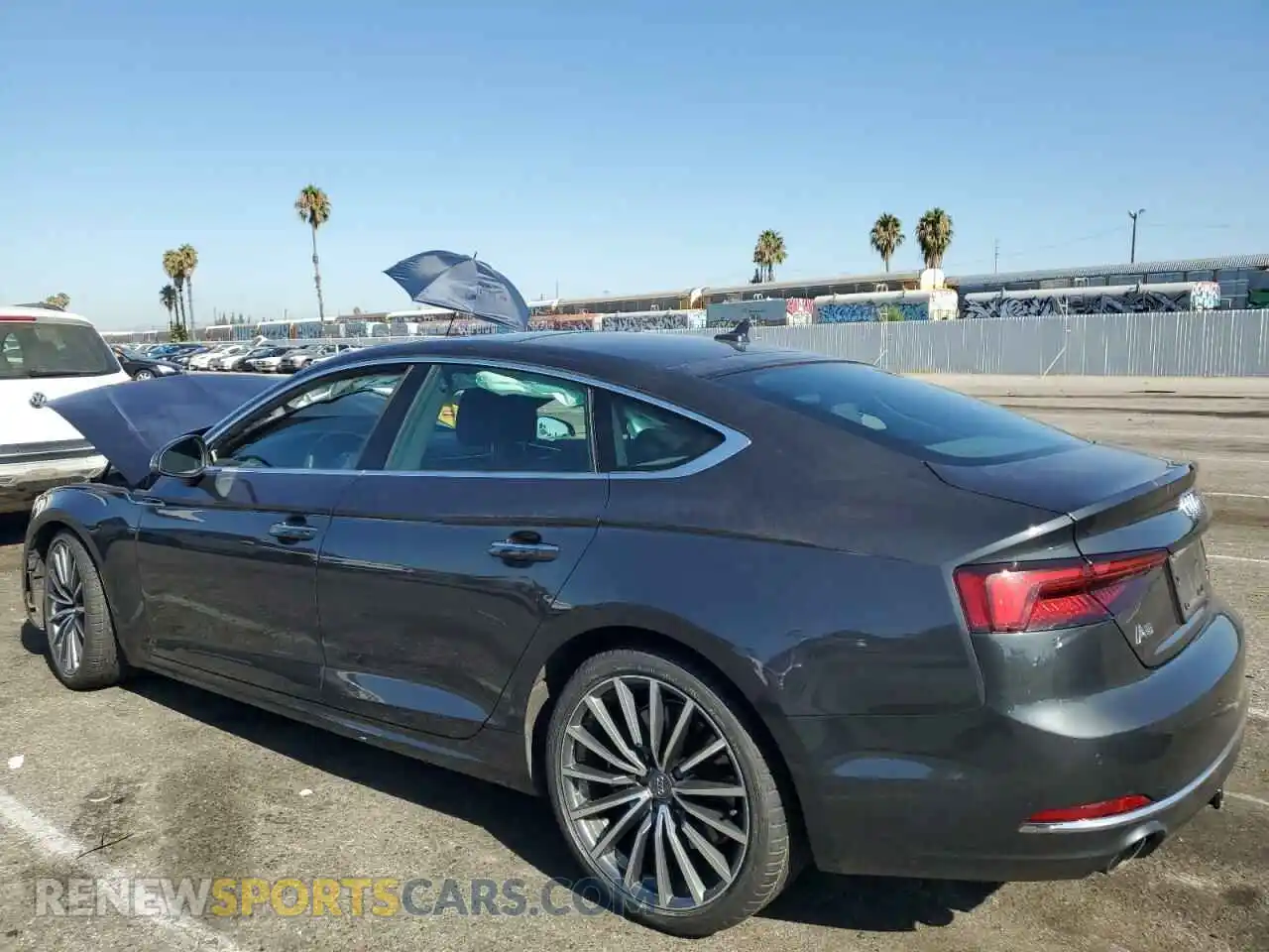 2 Photograph of a damaged car WAUBNCF59KA062831 AUDI A5 2019