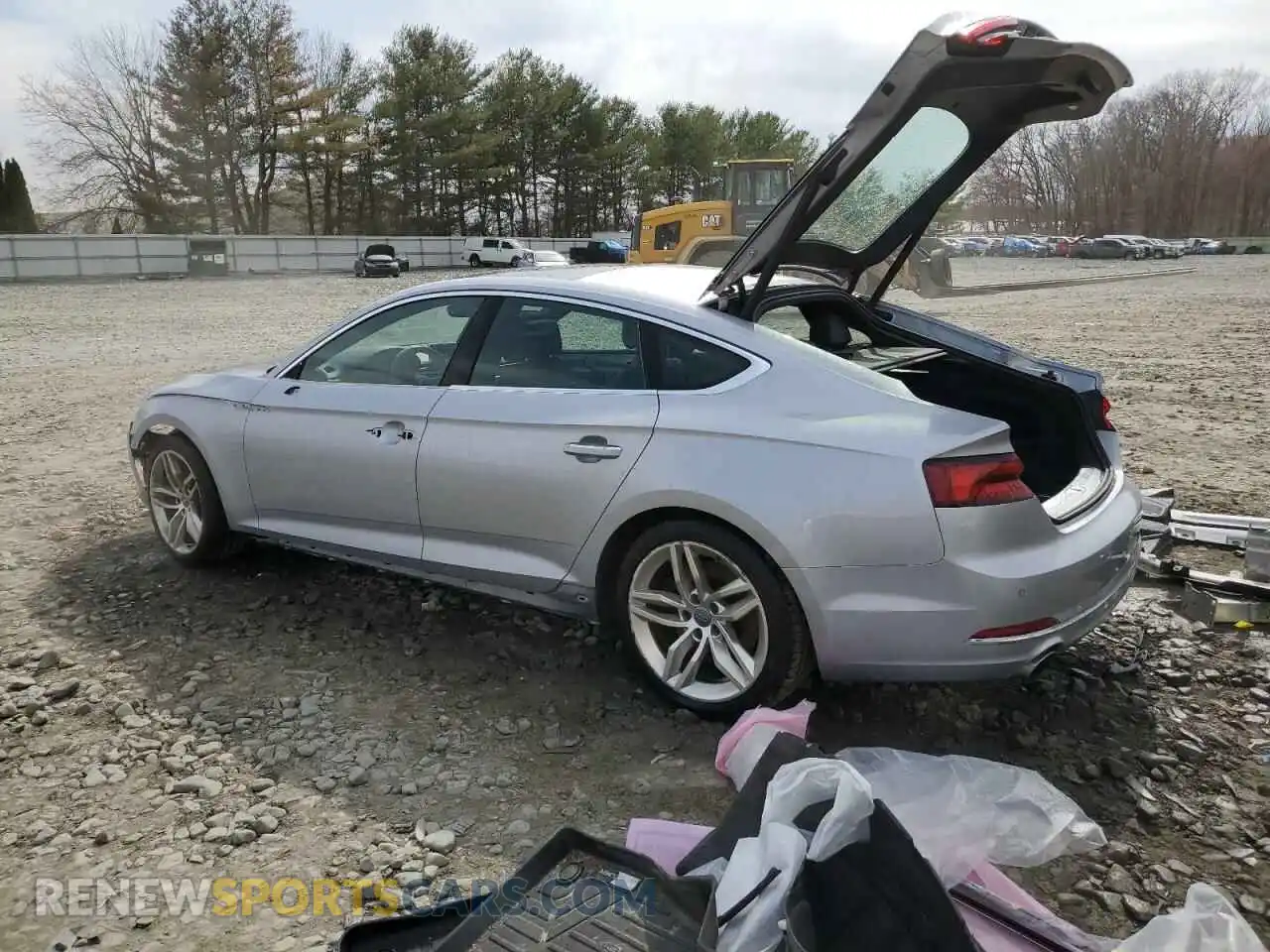 2 Photograph of a damaged car WAUBNCF5XKA022421 AUDI A5 2019