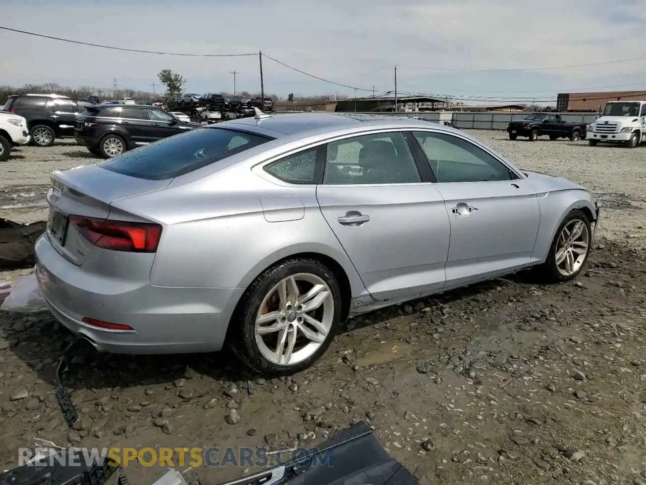 3 Photograph of a damaged car WAUBNCF5XKA022421 AUDI A5 2019
