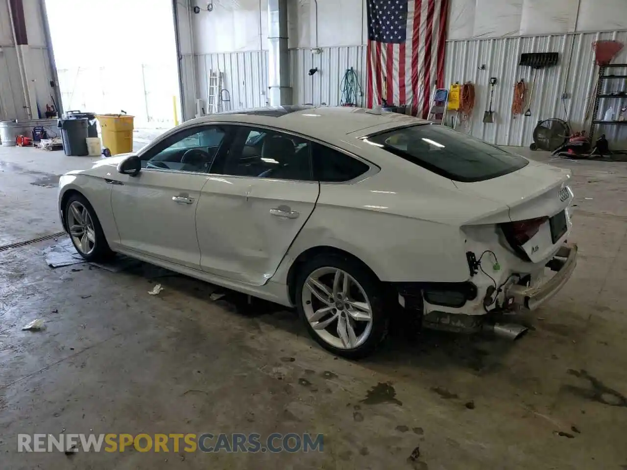 2 Photograph of a damaged car WAUBNCF5XKA030616 AUDI A5 2019