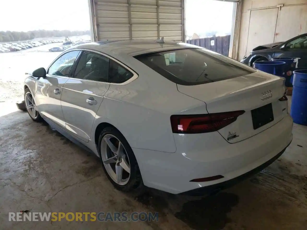 3 Photograph of a damaged car WAUDNCF53KA096160 AUDI A5 2019