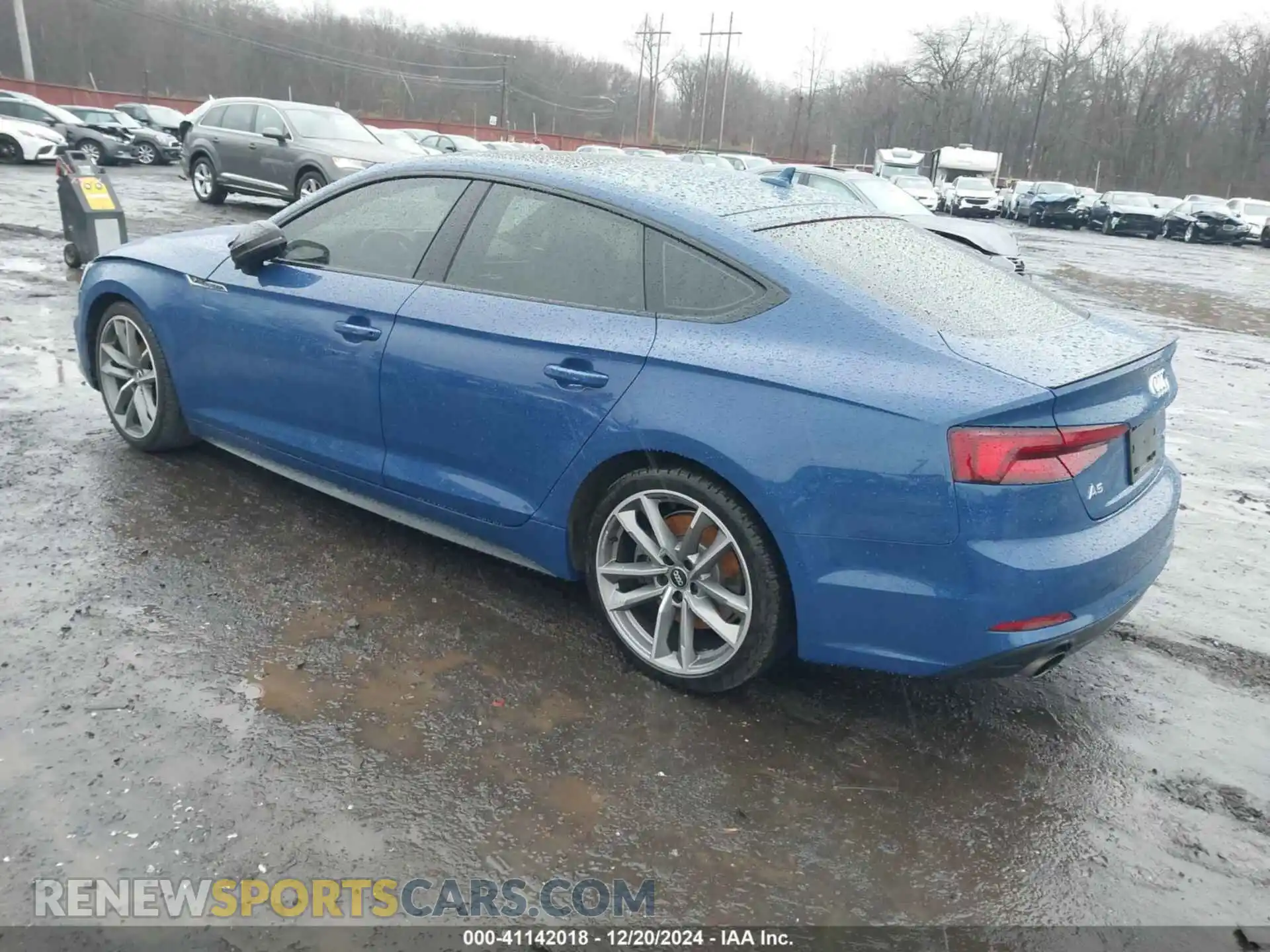 3 Photograph of a damaged car WAUENCF52KA016612 AUDI A5 2019