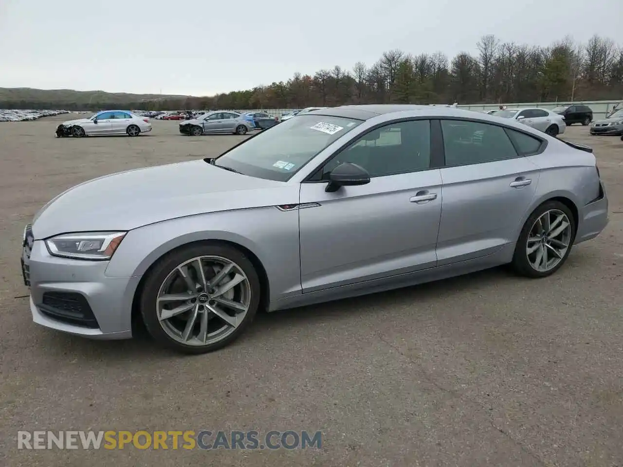 1 Photograph of a damaged car WAUENCF52KA026900 AUDI A5 2019