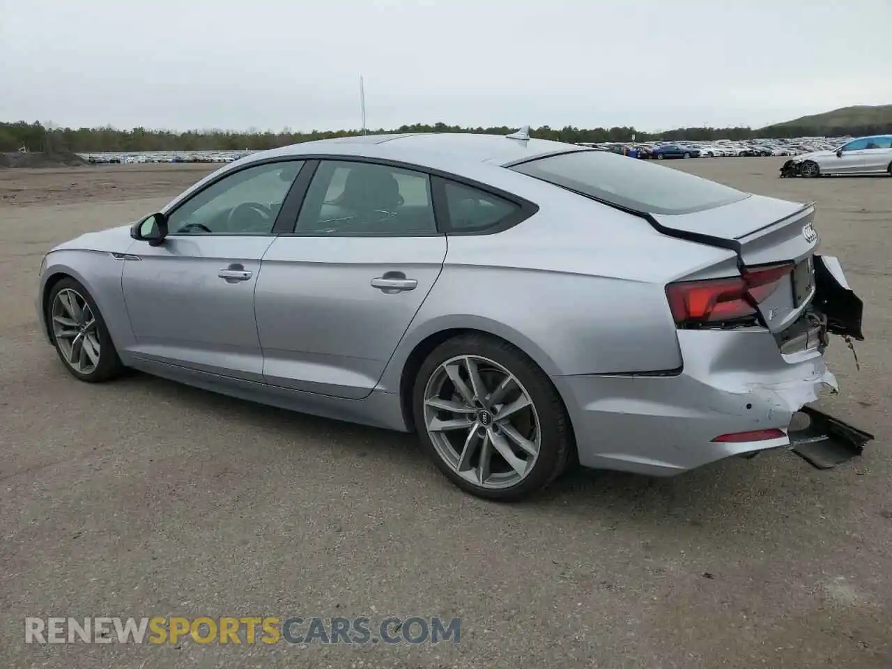 2 Photograph of a damaged car WAUENCF52KA026900 AUDI A5 2019
