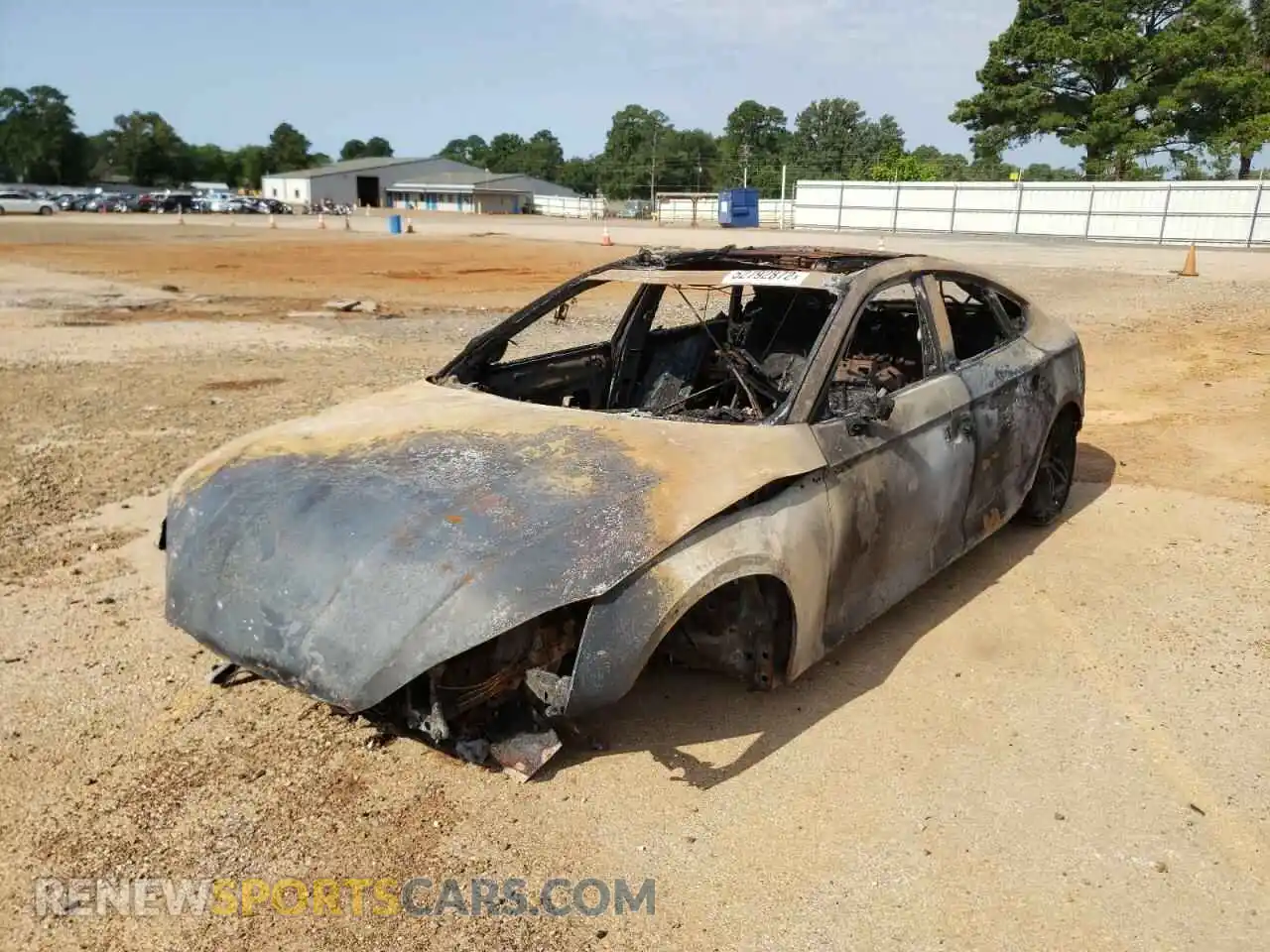 2 Photograph of a damaged car WAUENCF52KA069374 AUDI A5 2019