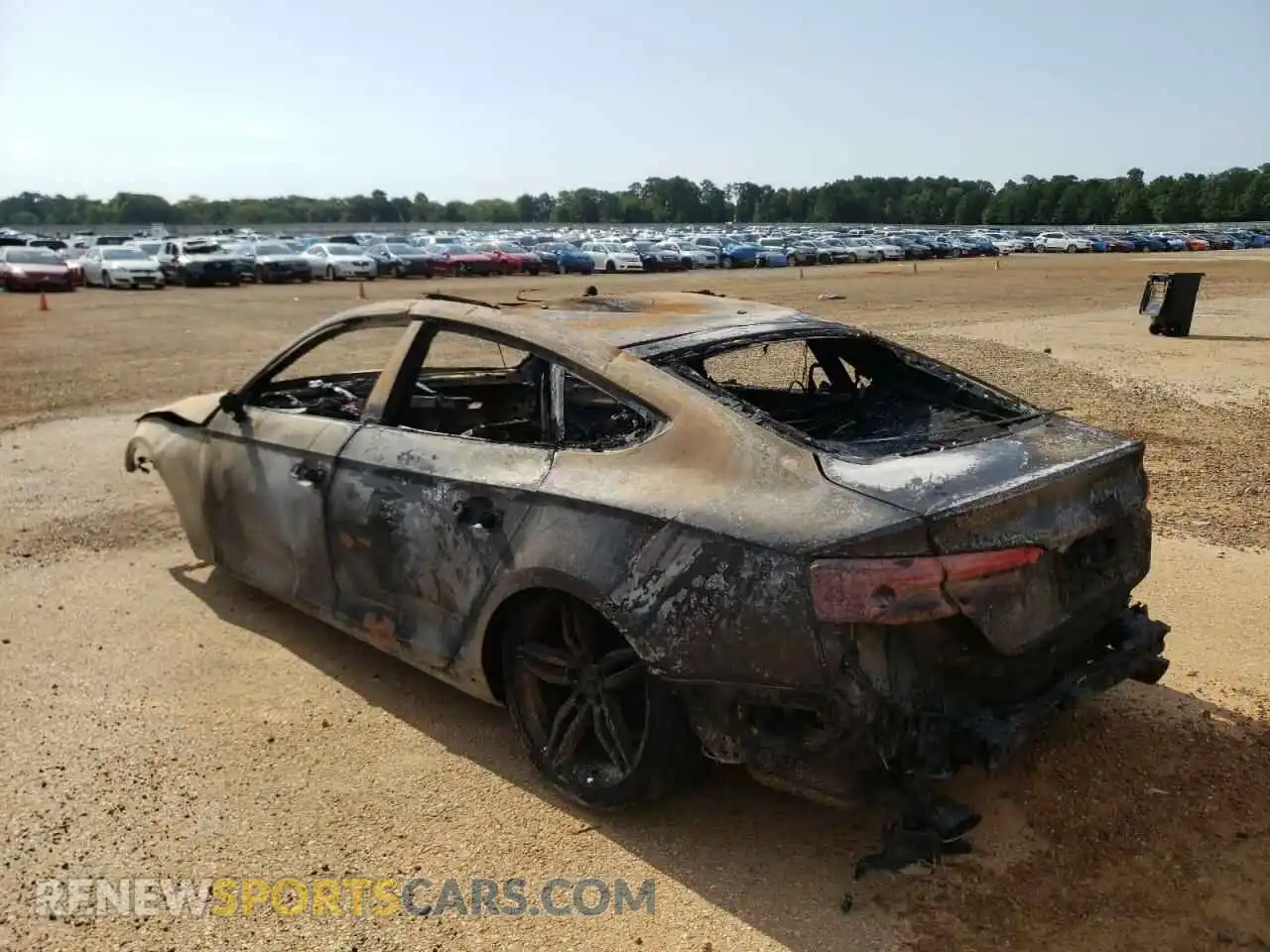 3 Photograph of a damaged car WAUENCF52KA069374 AUDI A5 2019