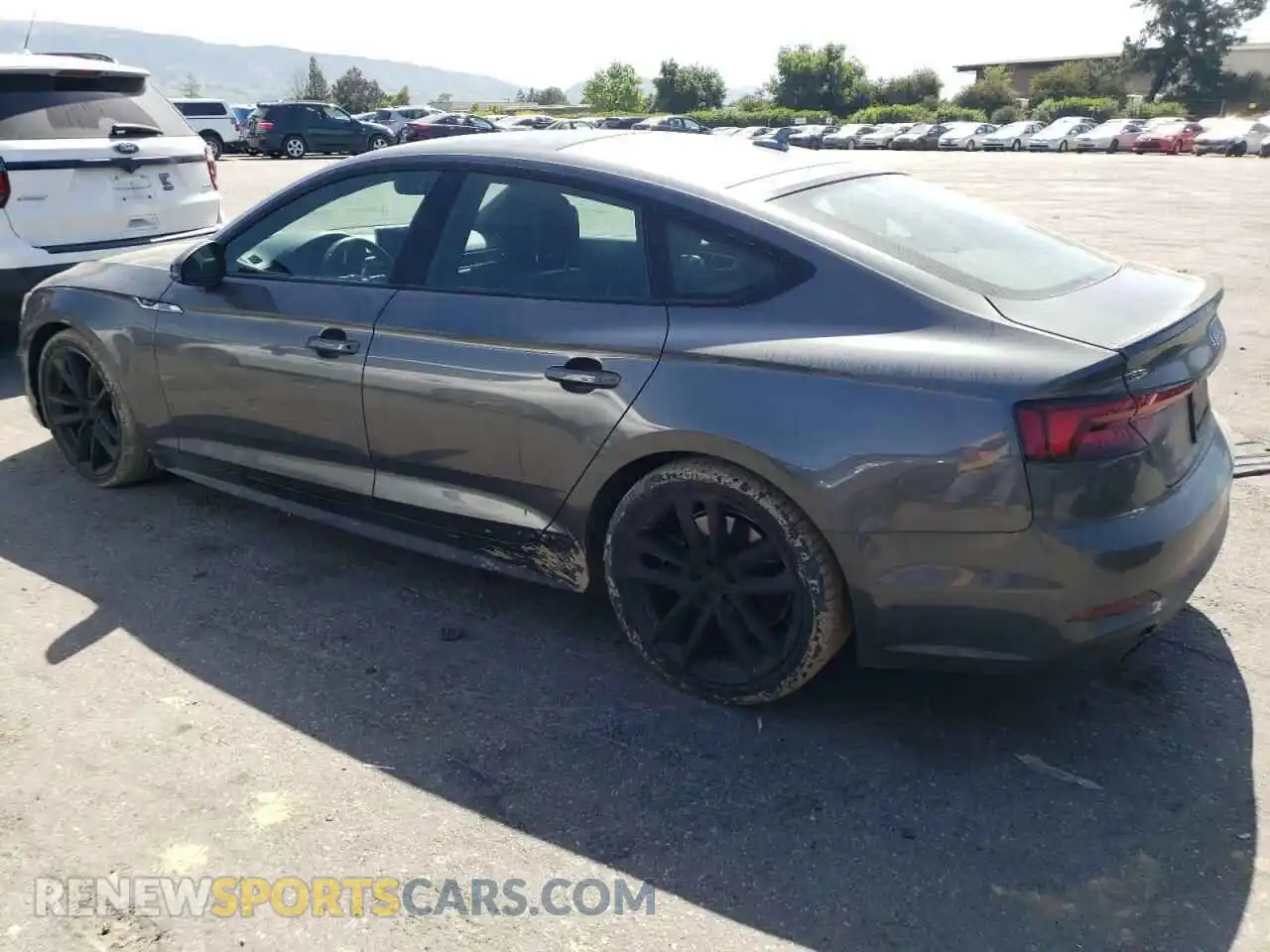 2 Photograph of a damaged car WAUENCF53KA040076 AUDI A5 2019