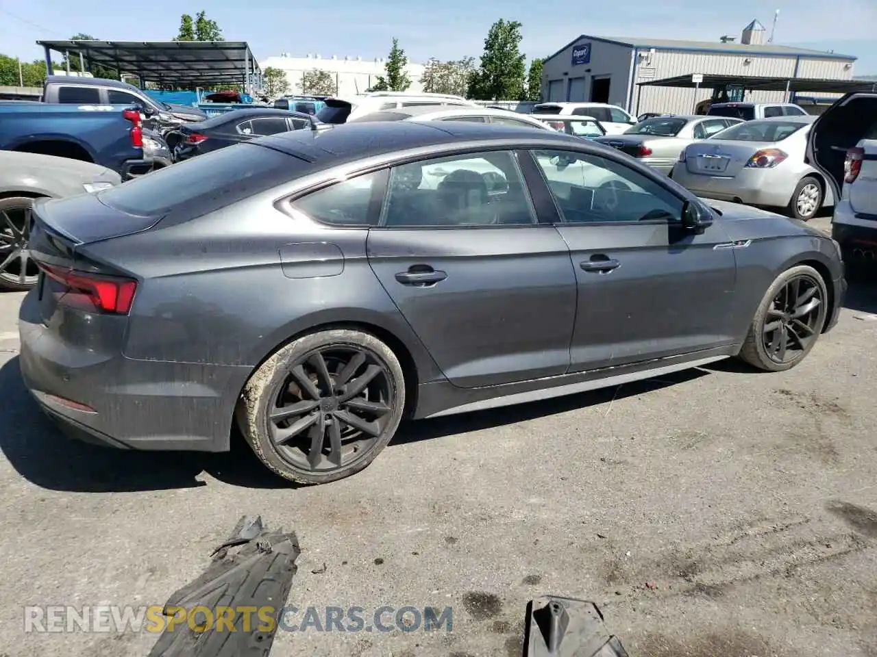 3 Photograph of a damaged car WAUENCF53KA040076 AUDI A5 2019