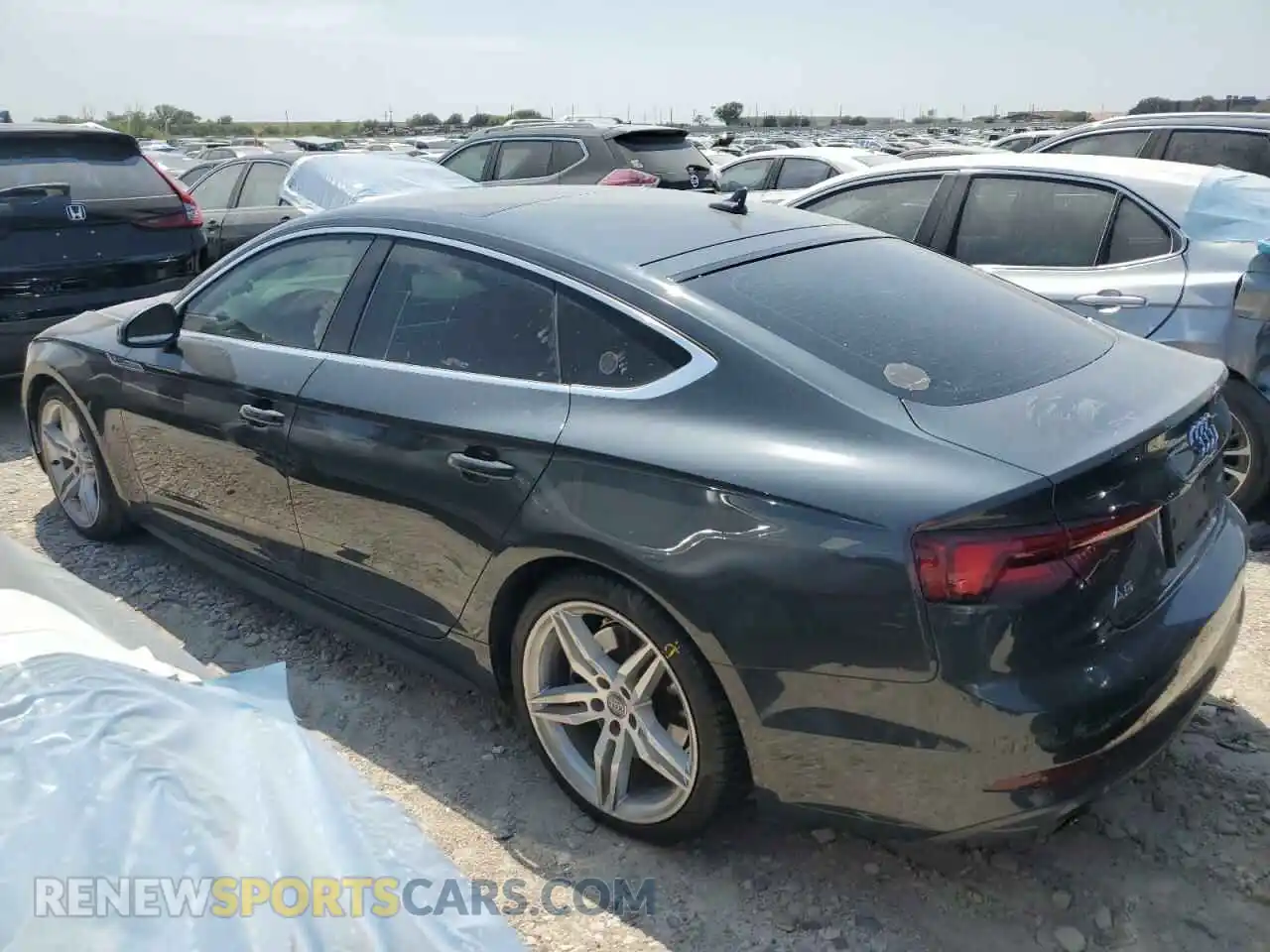 2 Photograph of a damaged car WAUENCF56KA058149 AUDI A5 2019