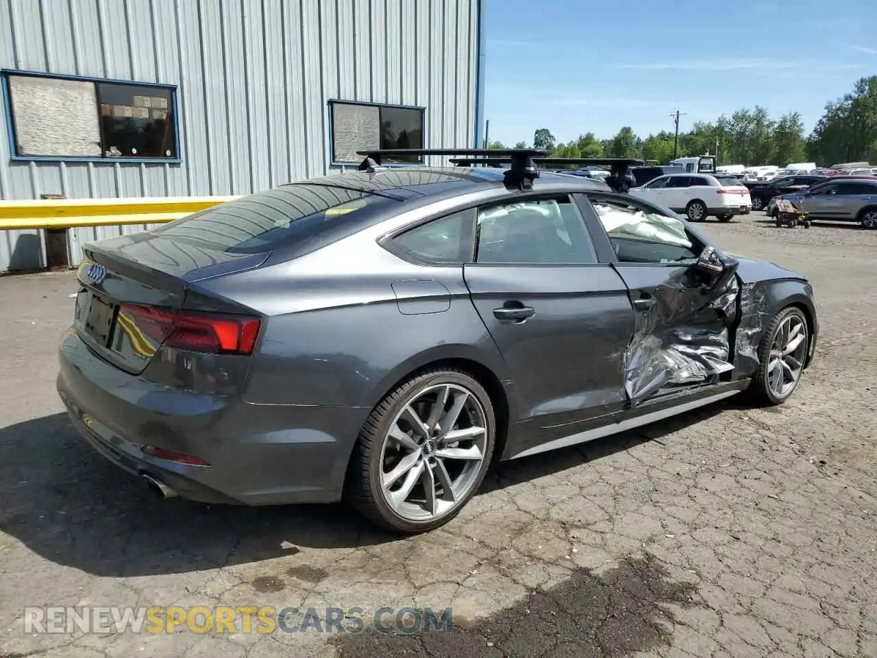 3 Photograph of a damaged car WAUENCF57KA034264 AUDI A5 2019