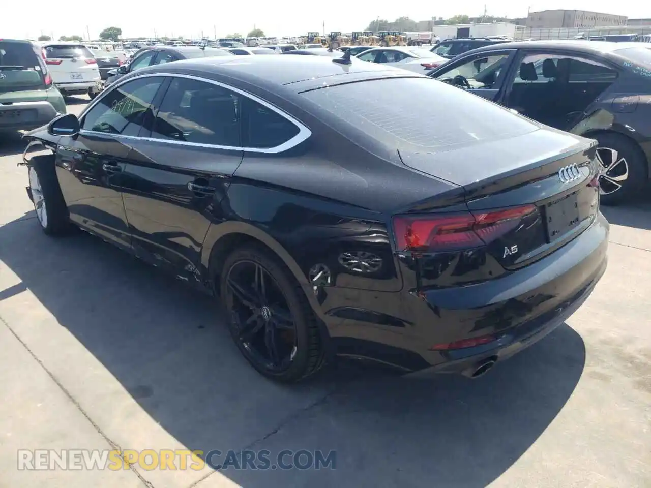 3 Photograph of a damaged car WAUENCF57KA064736 AUDI A5 2019