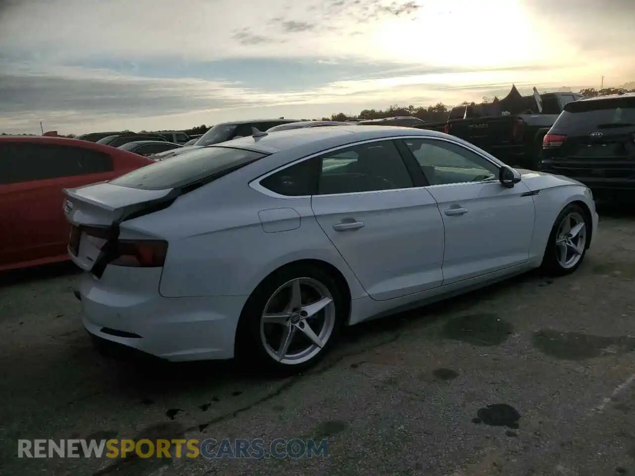 3 Photograph of a damaged car WAUENCF59KA077231 AUDI A5 2019