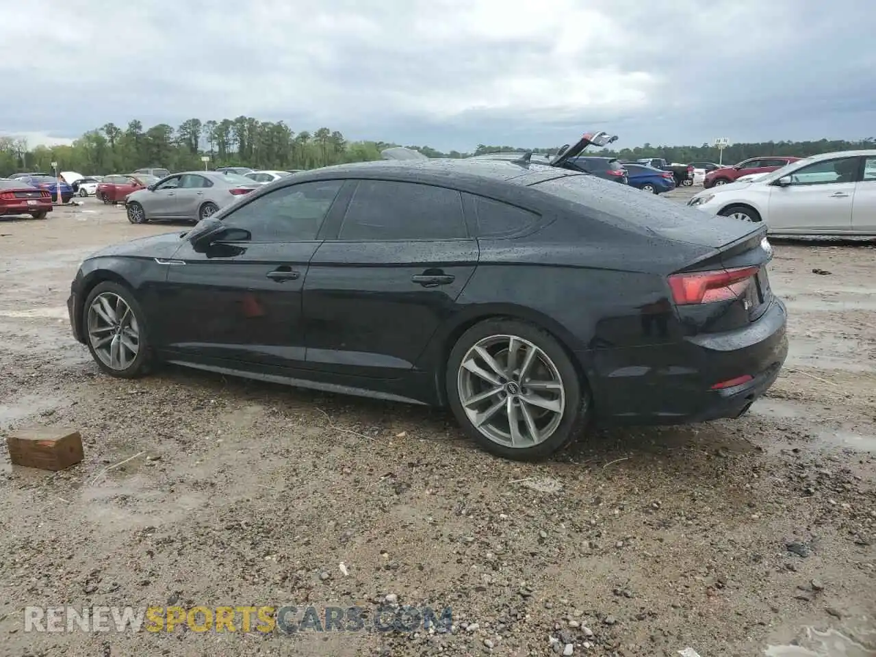 2 Photograph of a damaged car WAUFNCF52KA016694 AUDI A5 2019