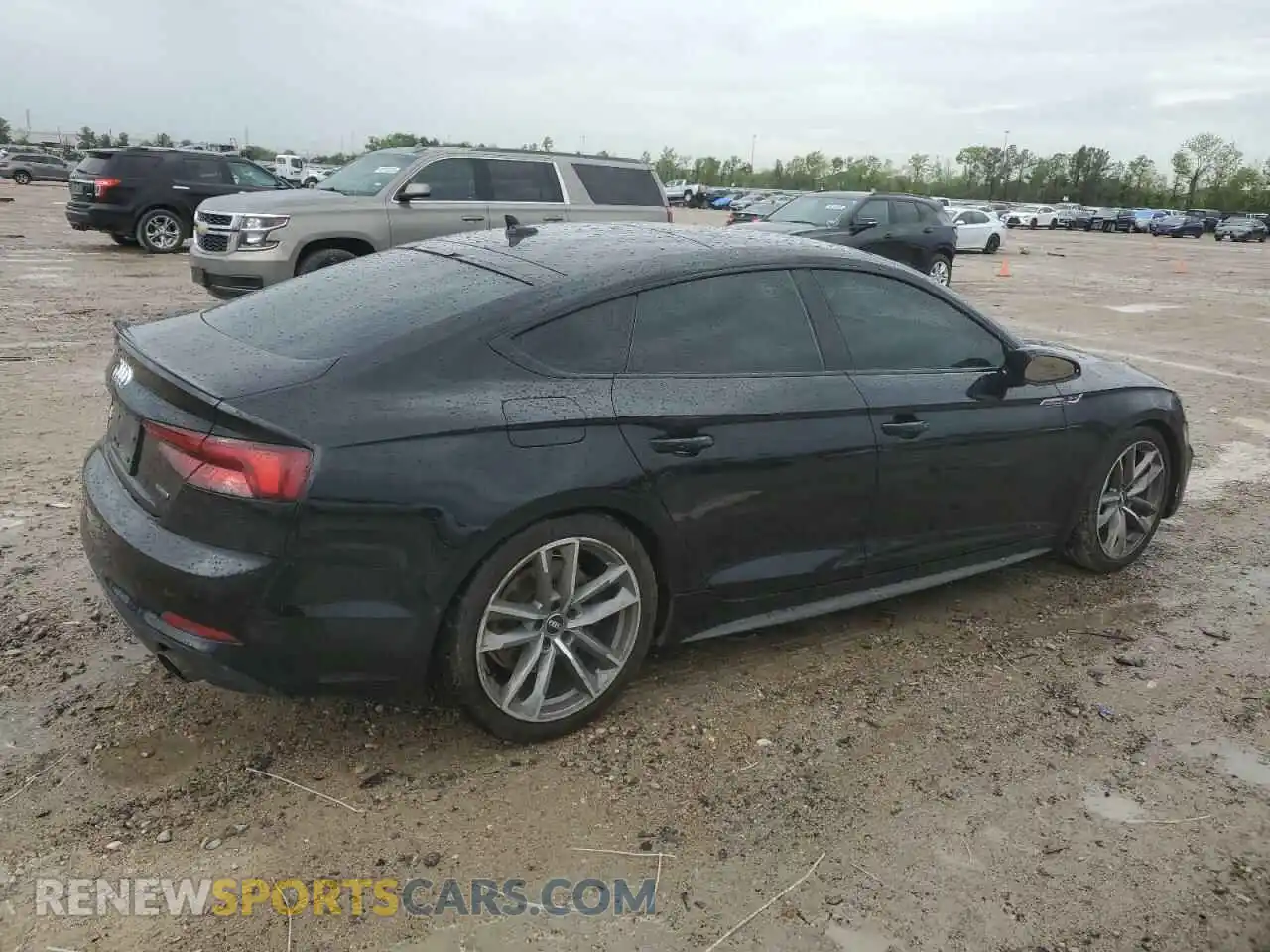 3 Photograph of a damaged car WAUFNCF52KA016694 AUDI A5 2019