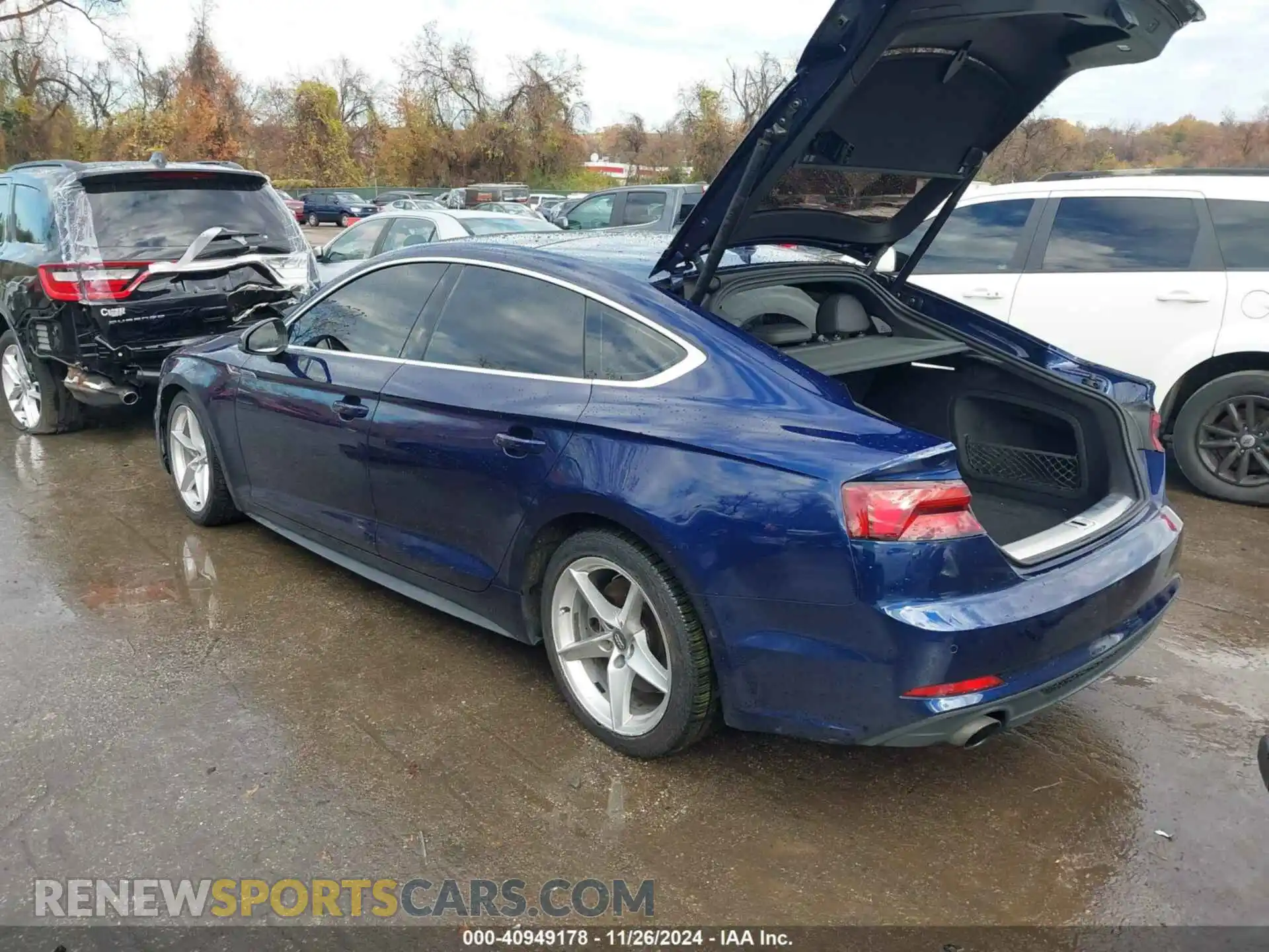 3 Photograph of a damaged car WAUFNCF52KA084221 AUDI A5 2019