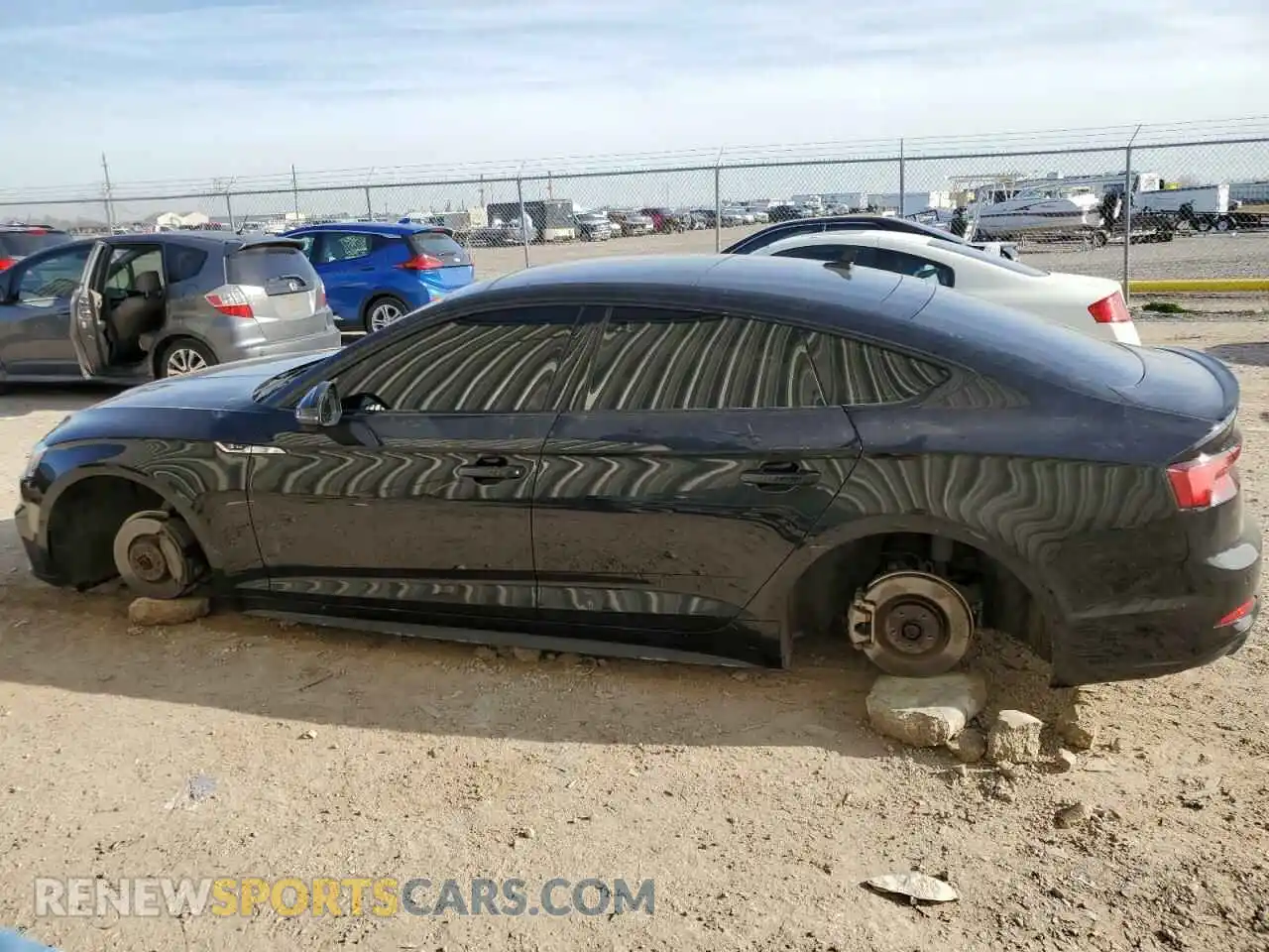 2 Photograph of a damaged car WAUFNCF54KA077321 AUDI A5 2019