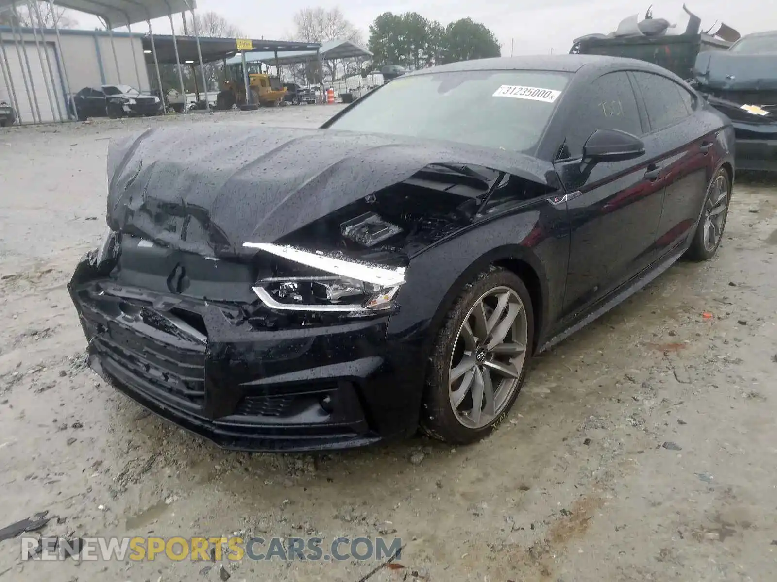 2 Photograph of a damaged car WAUFNCF57KA031241 AUDI A5 2019