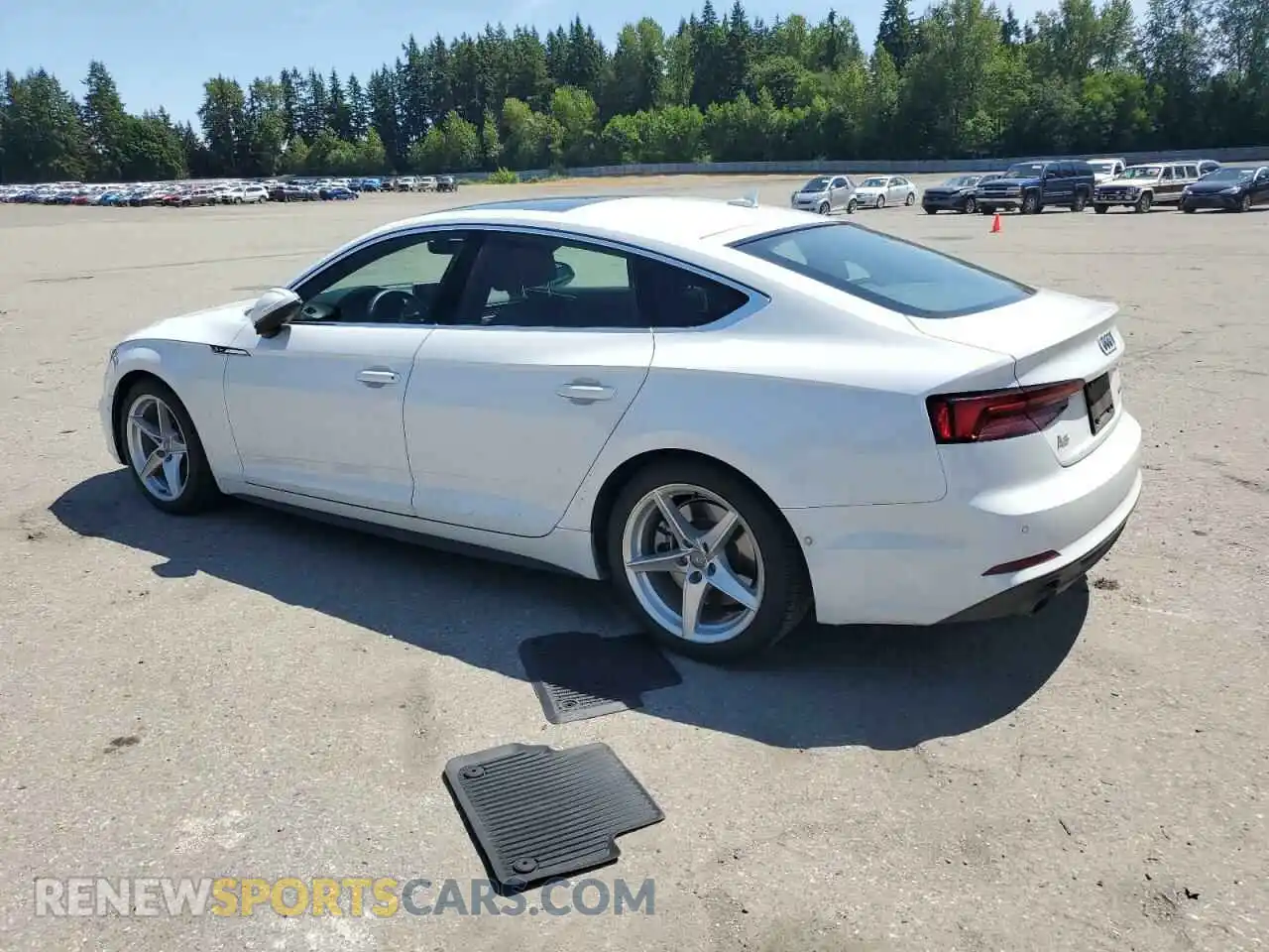 2 Фотография поврежденного автомобиля WAUFNCF59KA046744 AUDI A5 2019