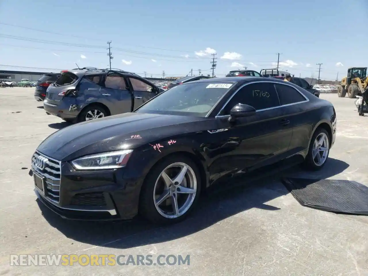 2 Photograph of a damaged car WAUSNAF55KA006678 AUDI A5 2019