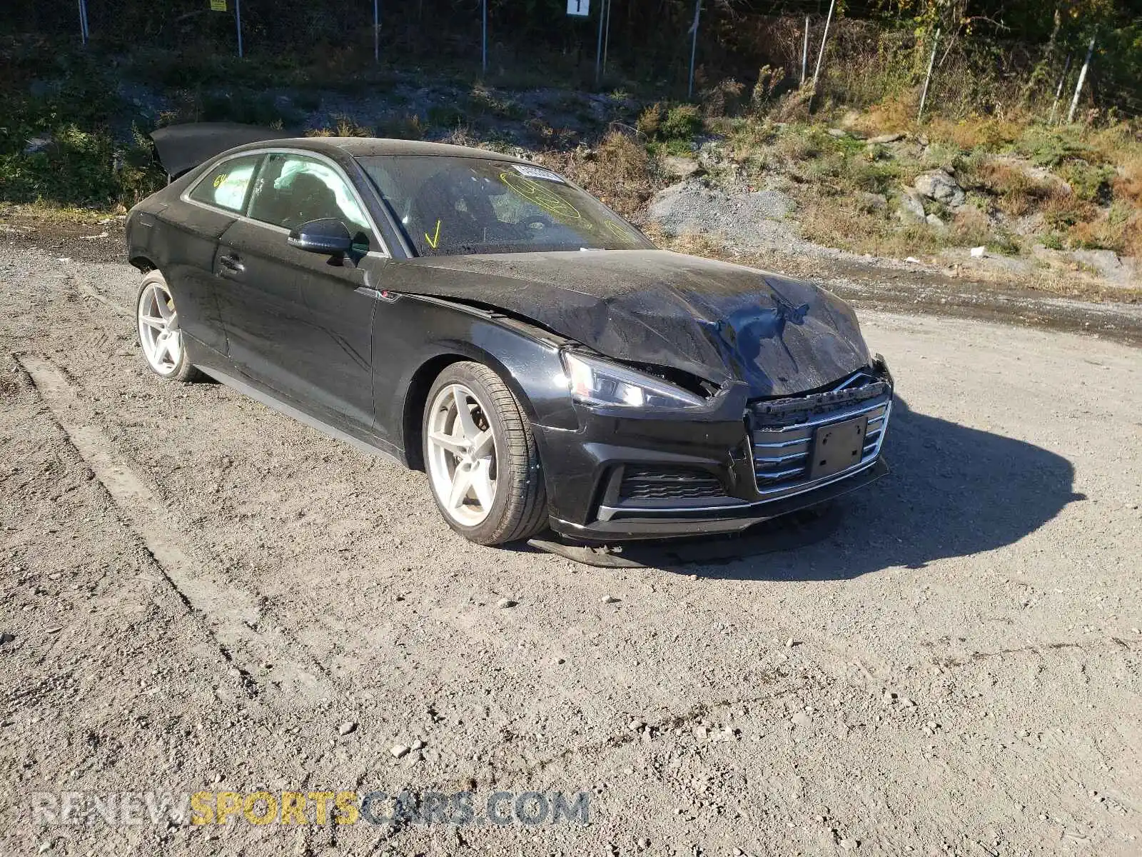 1 fotografías del automóvil dañado WAUSNAF56KA059468 AUDI A5 2019