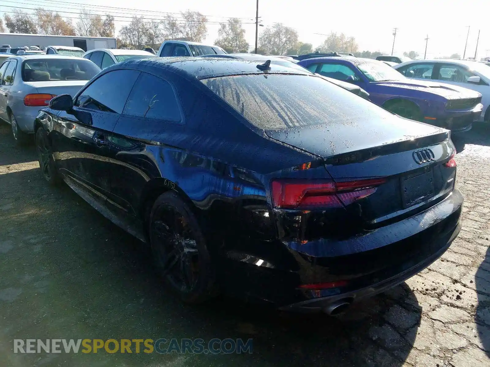 3 Photograph of a damaged car WAUSNAF5XKA015229 AUDI A5 2019