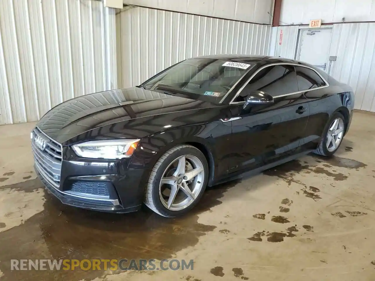 1 Фотография поврежденного автомобиля WAUTNAF53KA009664 AUDI A5 2019