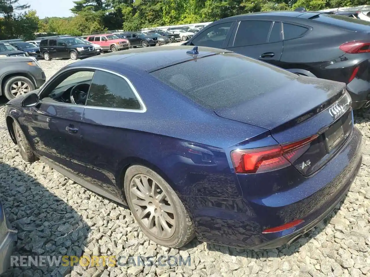 2 Фотография поврежденного автомобиля WAUTNAF53KA037383 AUDI A5 2019