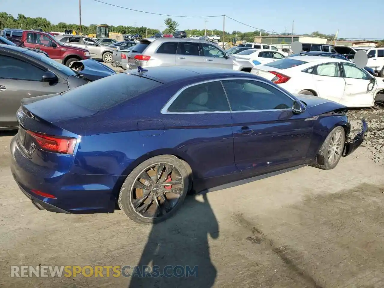 3 Фотография поврежденного автомобиля WAUTNAF53KA037383 AUDI A5 2019
