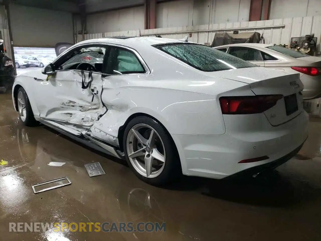 2 Photograph of a damaged car WAUTNAF54KA038591 AUDI A5 2019